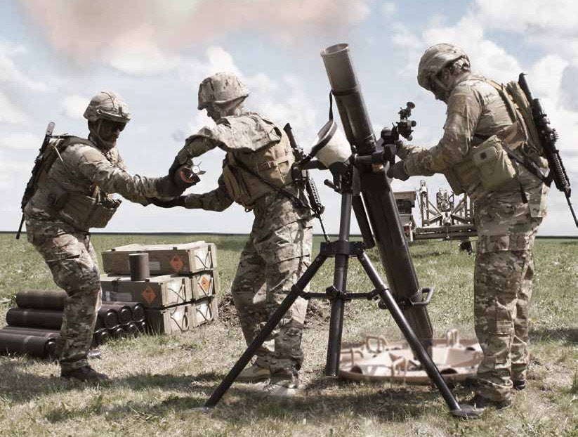 120mm Mortar – Soltam K6/M120 – 1/35