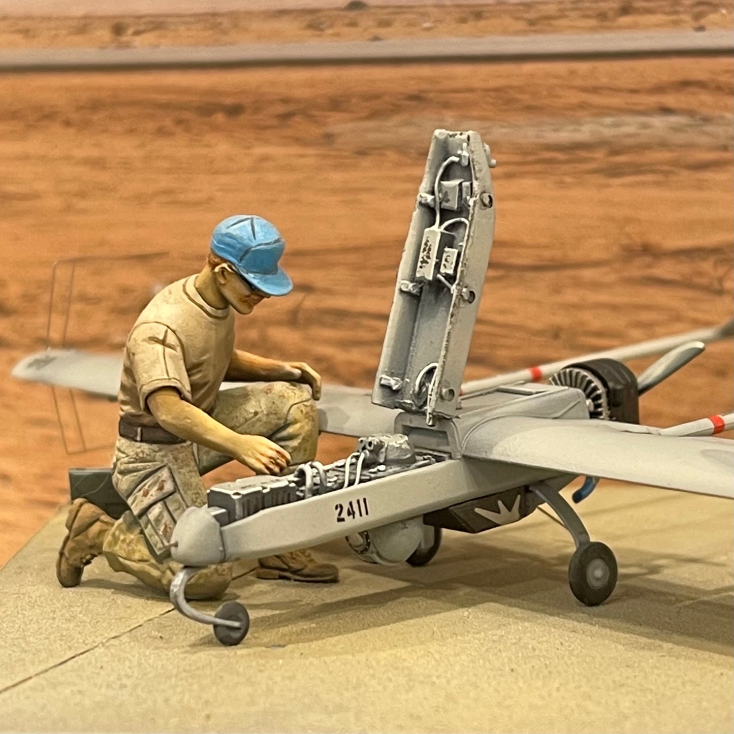 RQ-7B UAV detail kit for the Academy Hobby Kit 12117 - 1/35