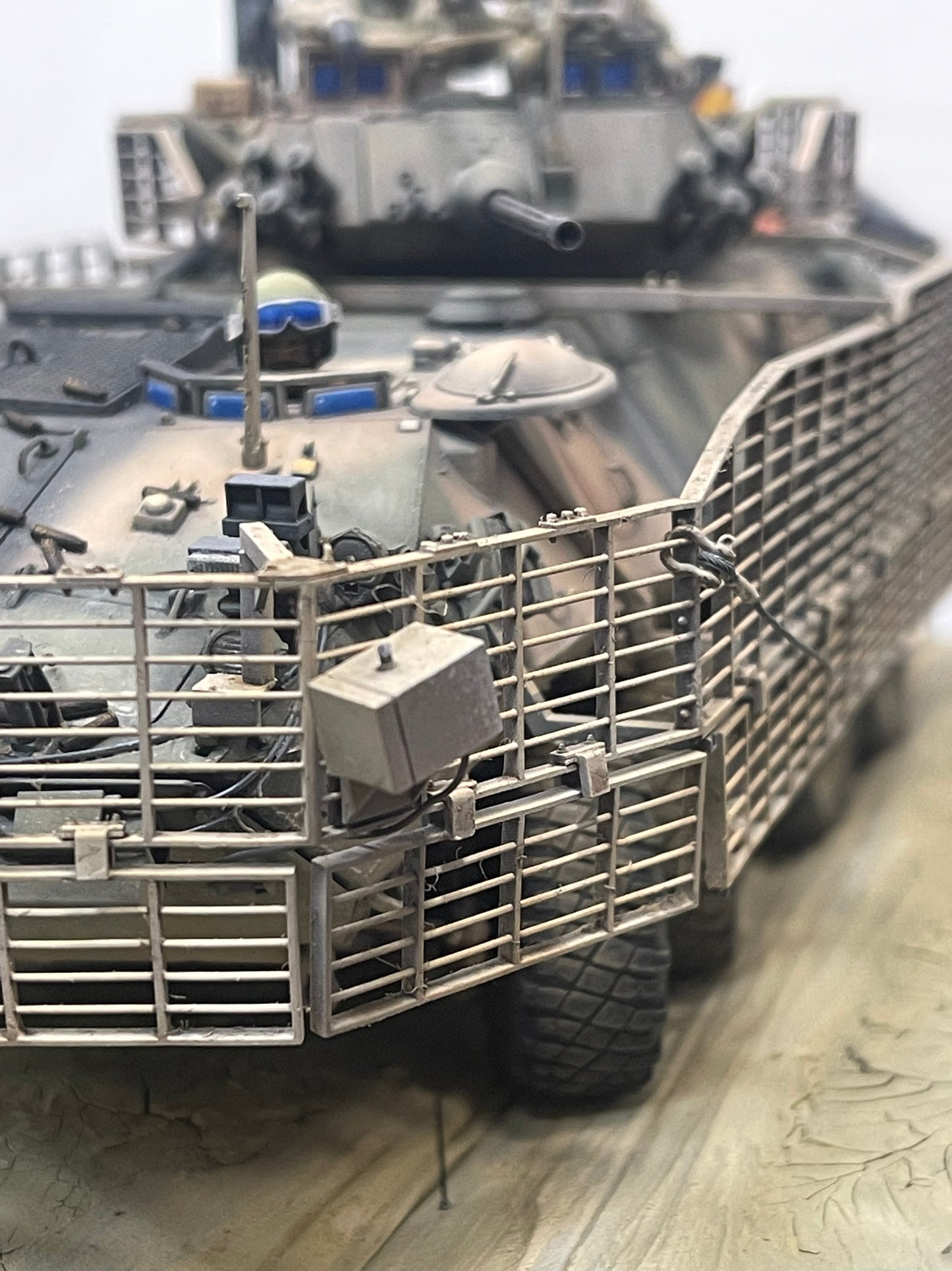 ASLAV 25 Full Bar Armour - Hull and Turret Conversion Kit