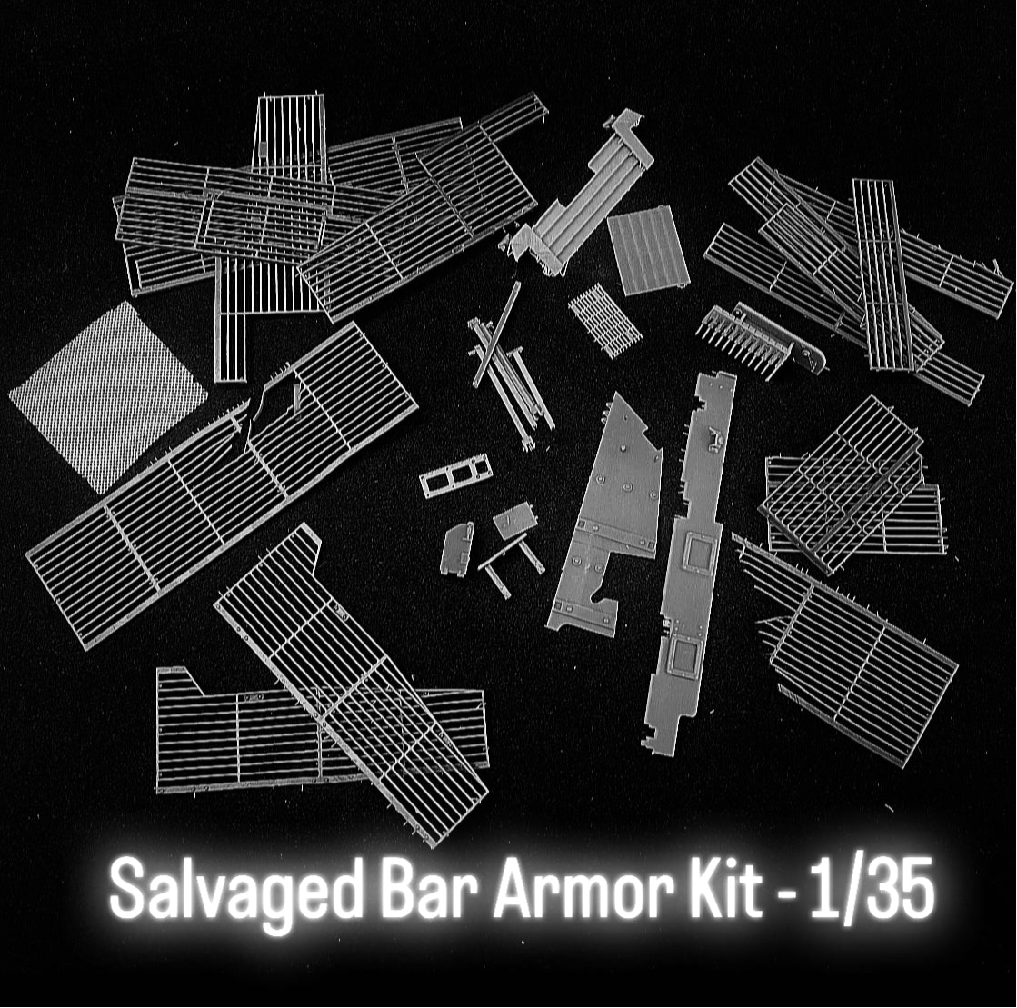 Salvaged Bar Armor Kit - 1/35
