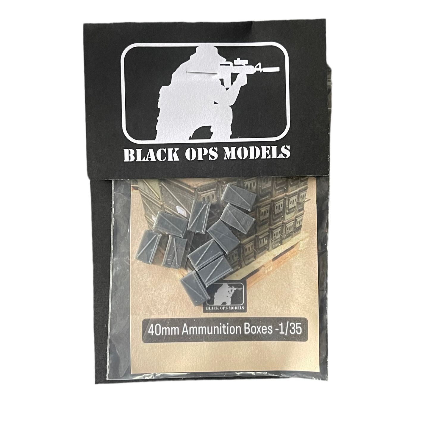40mm Ammunition Boxes -1/35