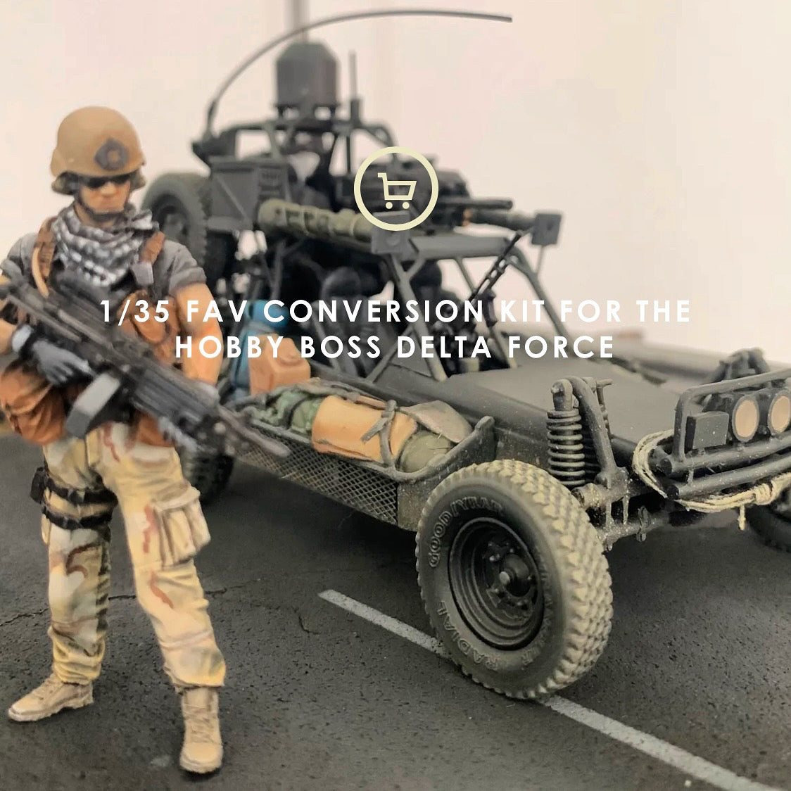 DPV / FAV Conversion Kit for Hobby Boss kit #82406 - 1/35