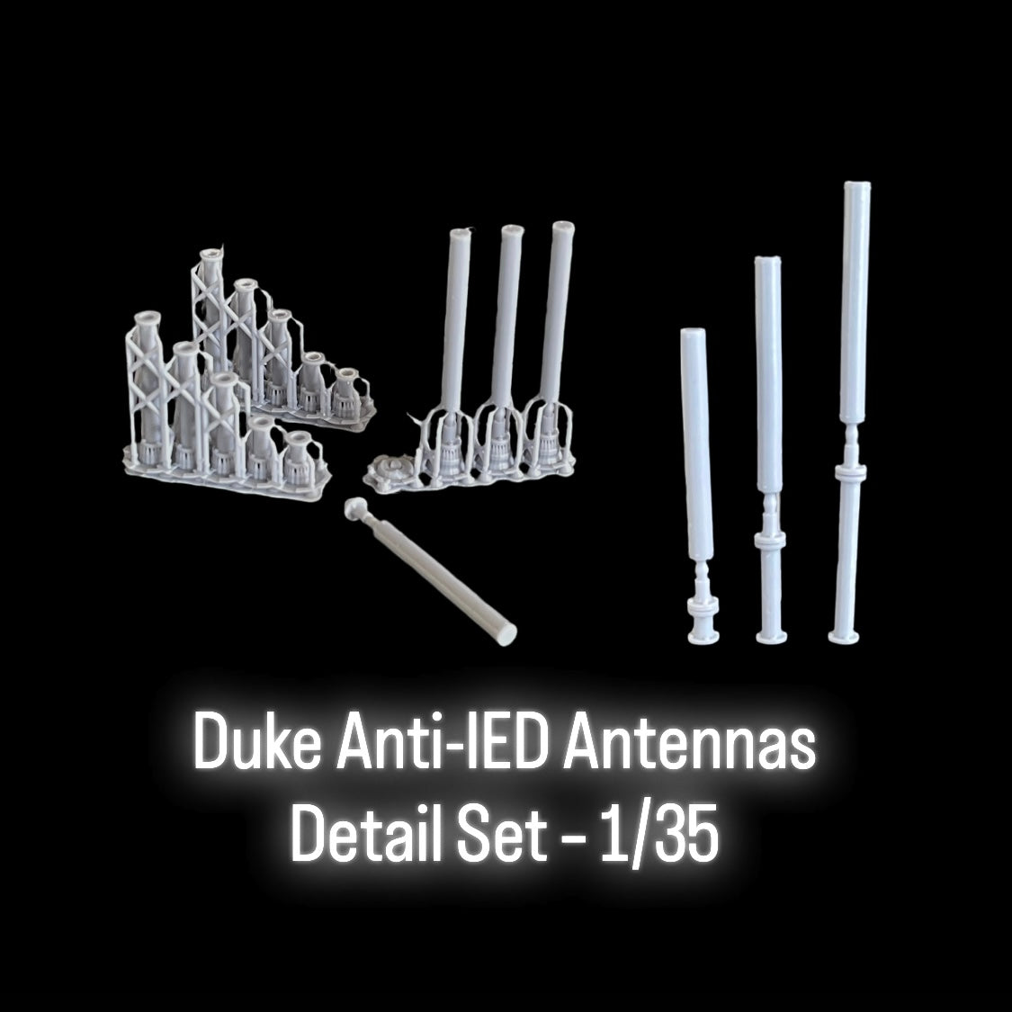 Duke Anti-IED Antennas Detail Set – 1/35