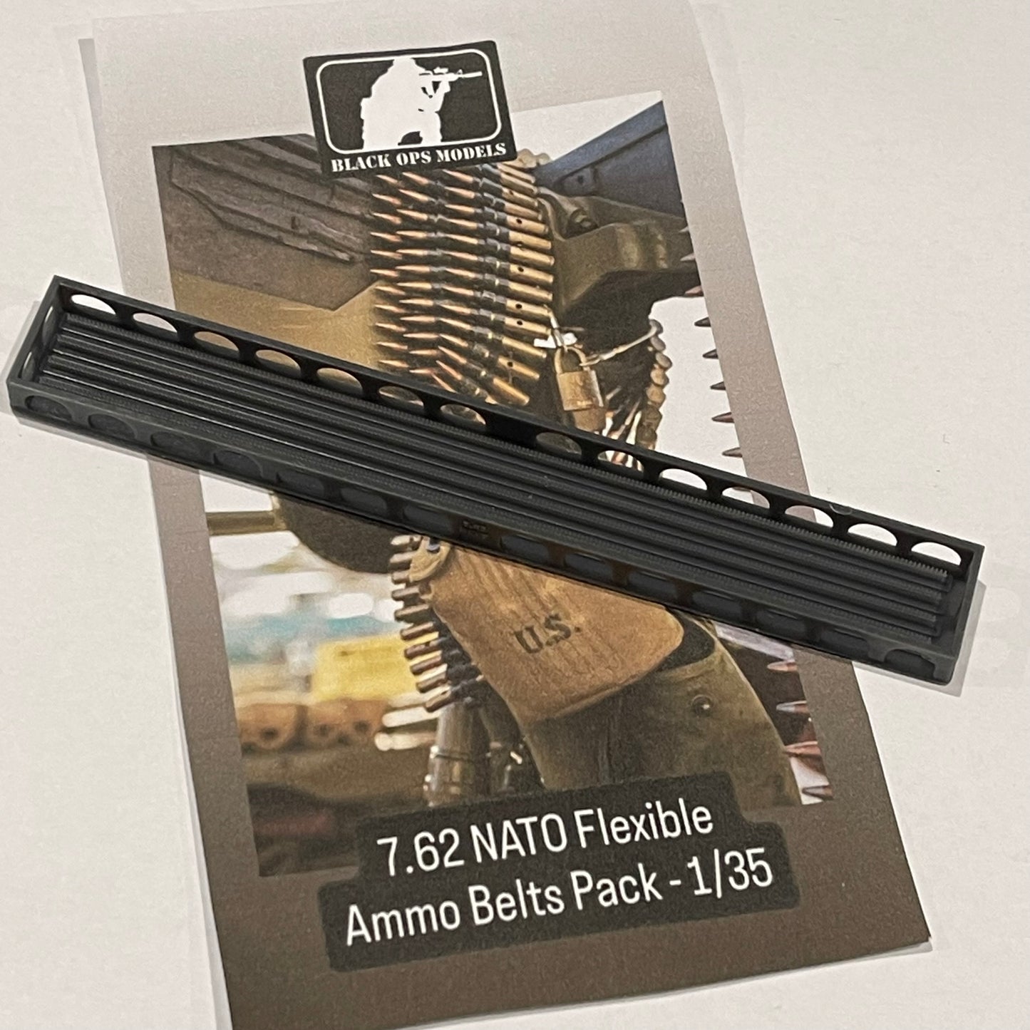 7.62 NATO Flexible Ammo Belts Pack - 1/35