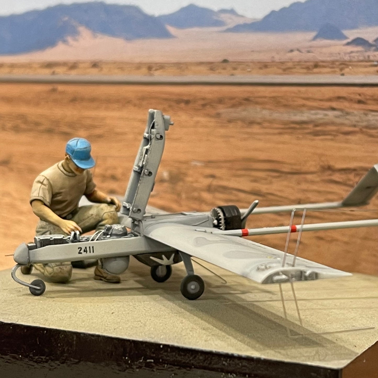RQ-7B UAV detail kit for the Academy Hobby Kit 12117 - 1/35
