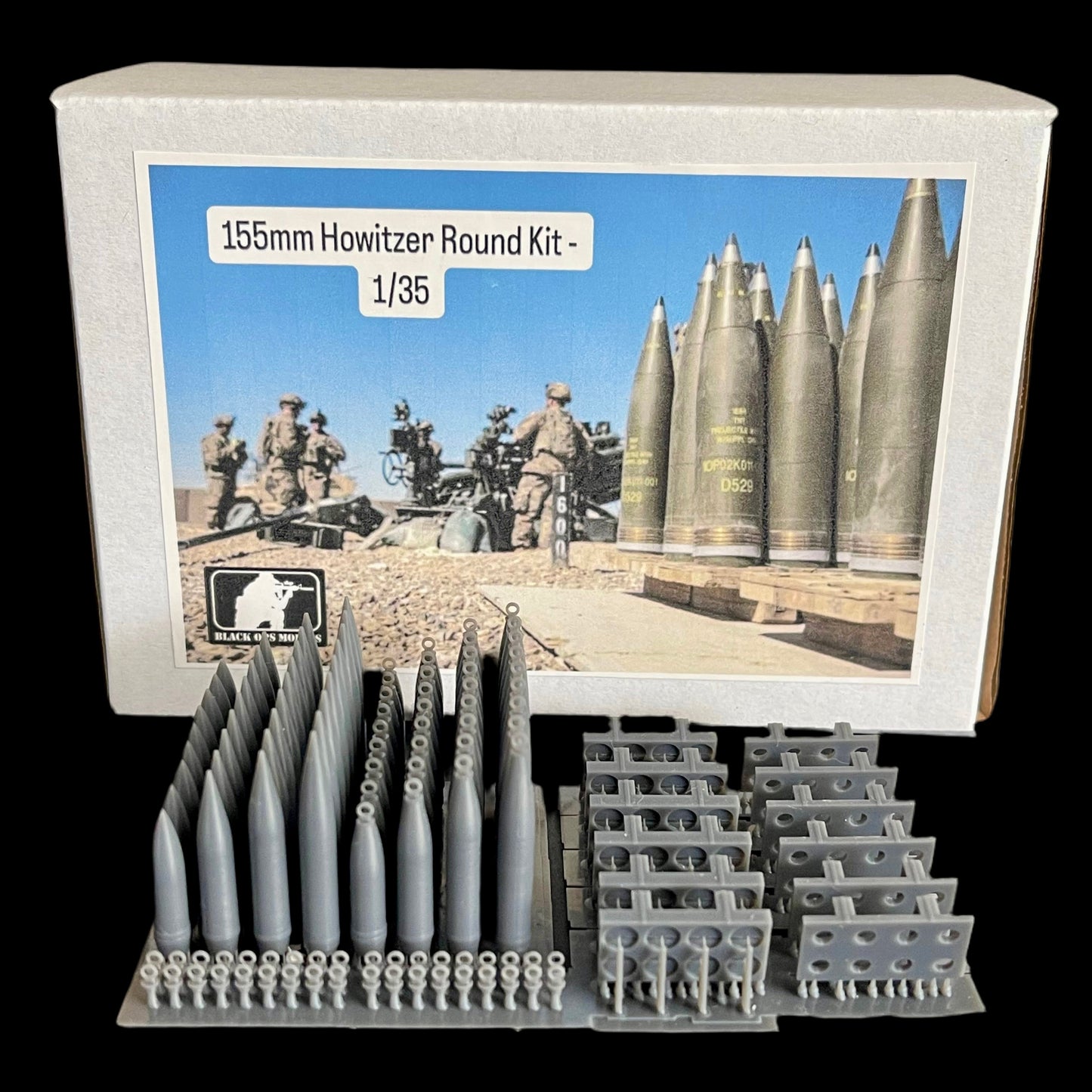 155mm Howitzer Round Kit - 1/35
