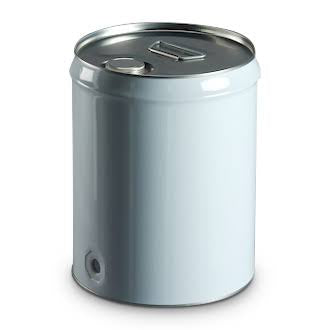 Metal Chemical or Gasoline Drum Round 20 Litre - 1/35