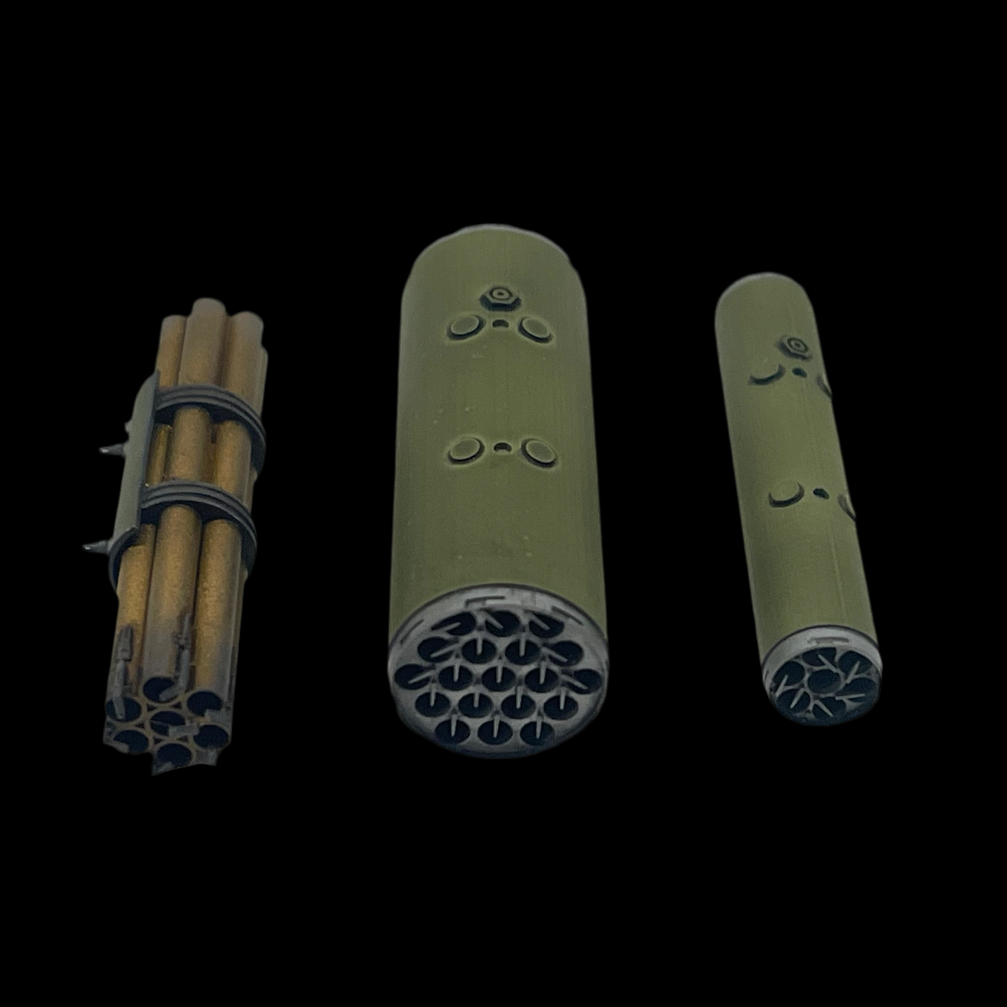 Vietnam Era Rocket Pods and Warheads Kit - 1/35