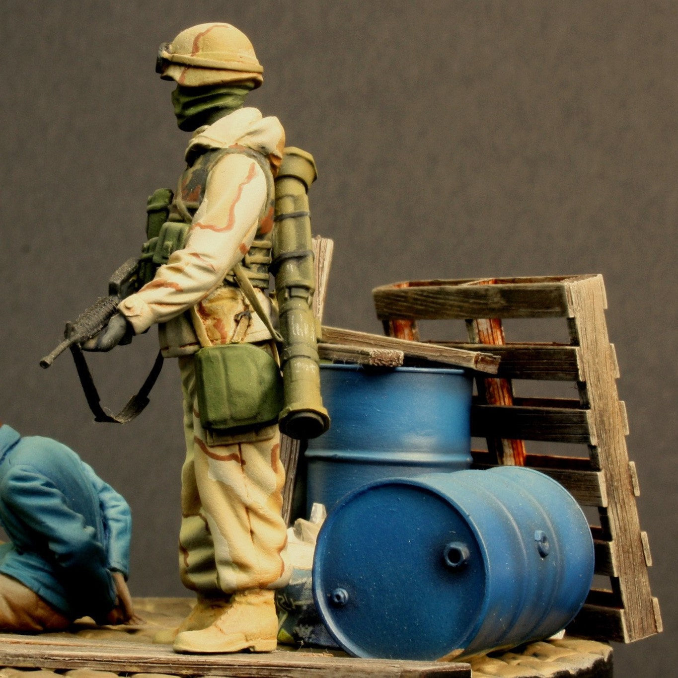 200L Drums - Hollow - 1/35