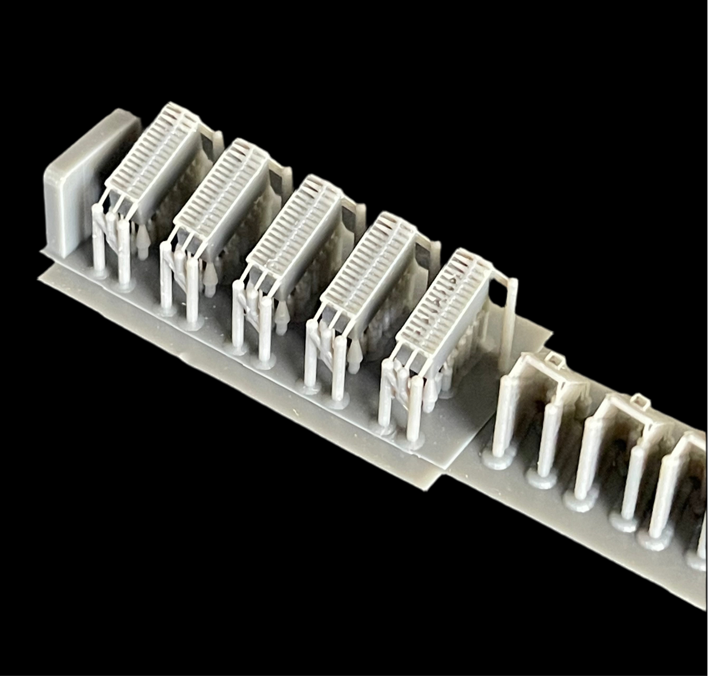 50 Cal Ammunition Boxes - 3 Designs -1/35