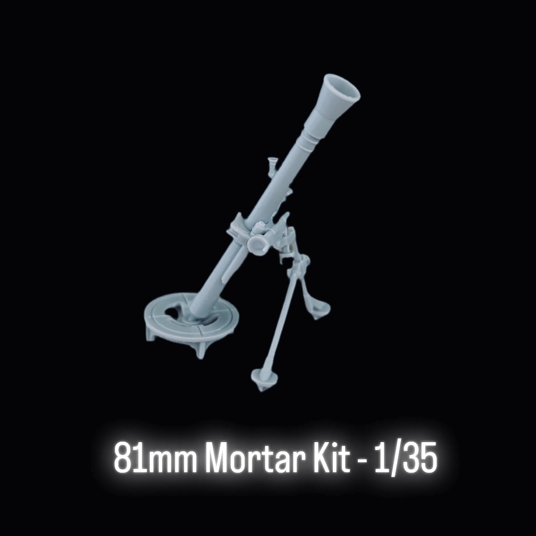 81mm Mortar Kit - 1/35 – Black Ops Models