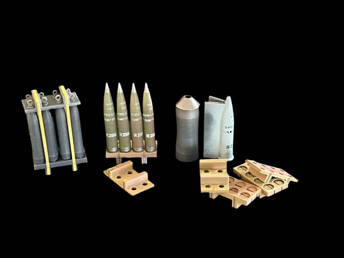 155mm Howitzer Round Kit - 1/35