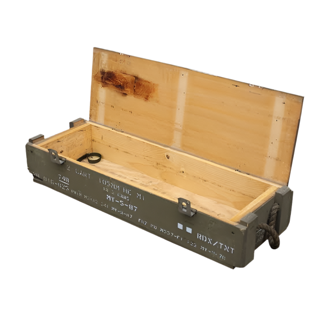 105mm Howitzer Ammunition Boxes and Pallet - 1/35