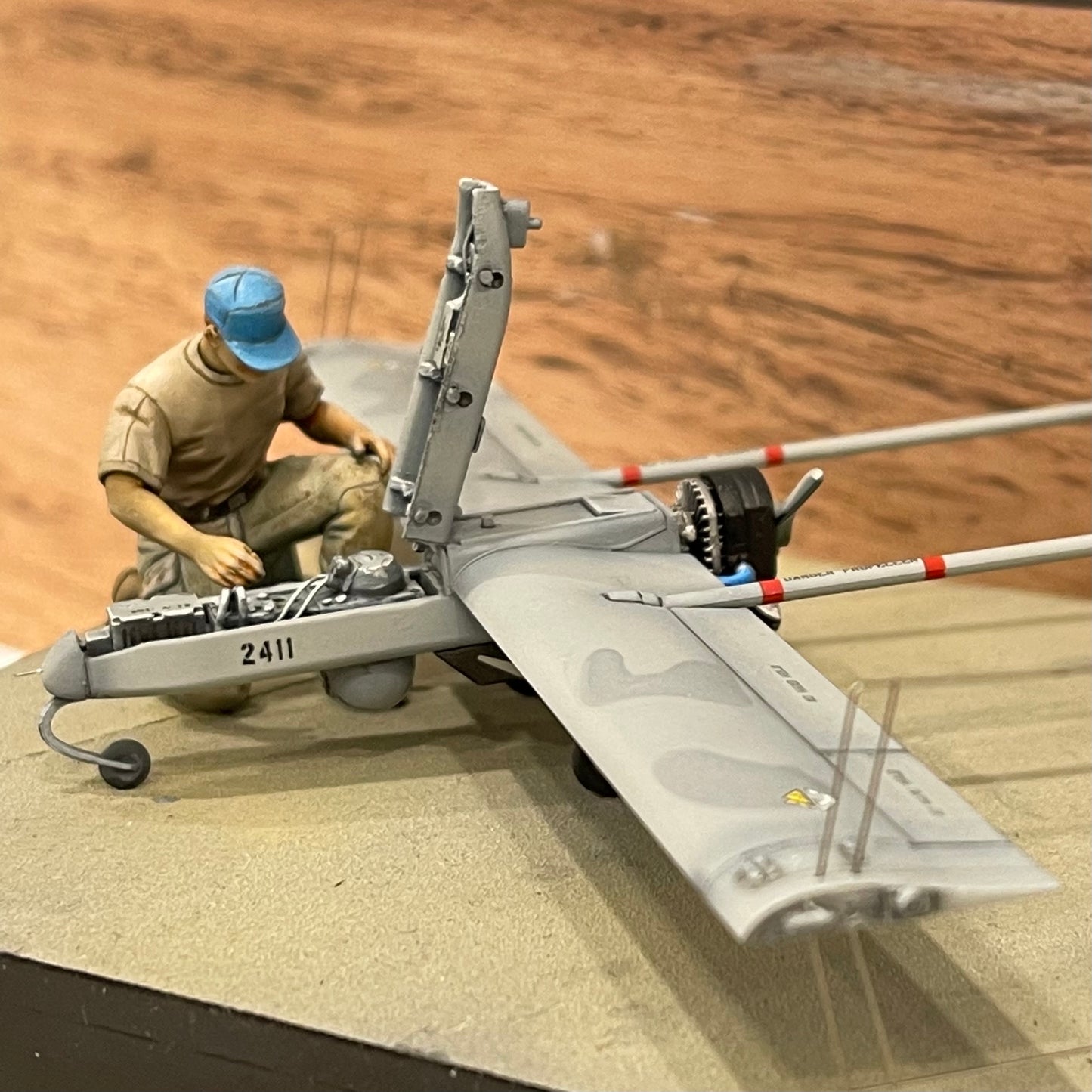 RQ-7B UAV detail kit for the Academy Hobby Kit 12117 - 1/35