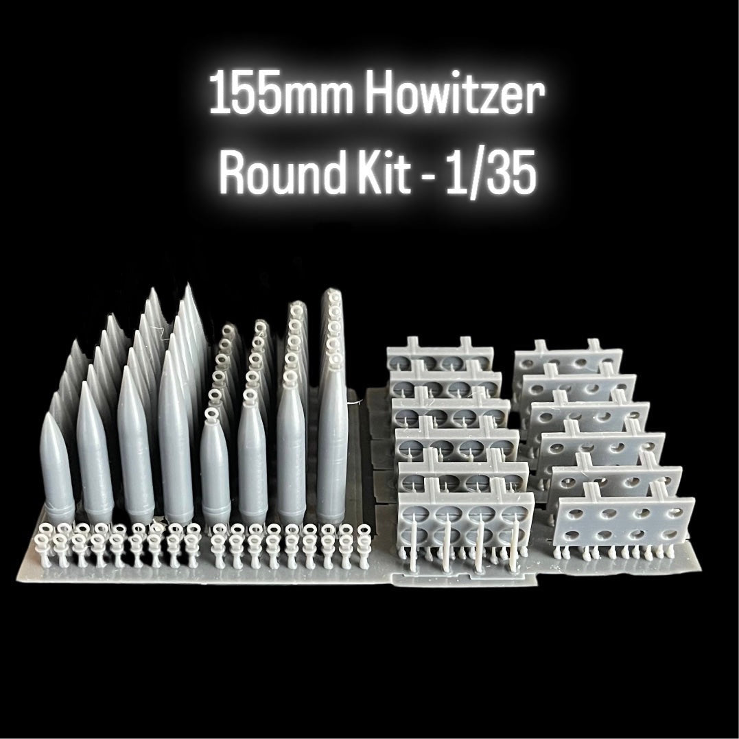 155mm Howitzer Round Kit - 1/35