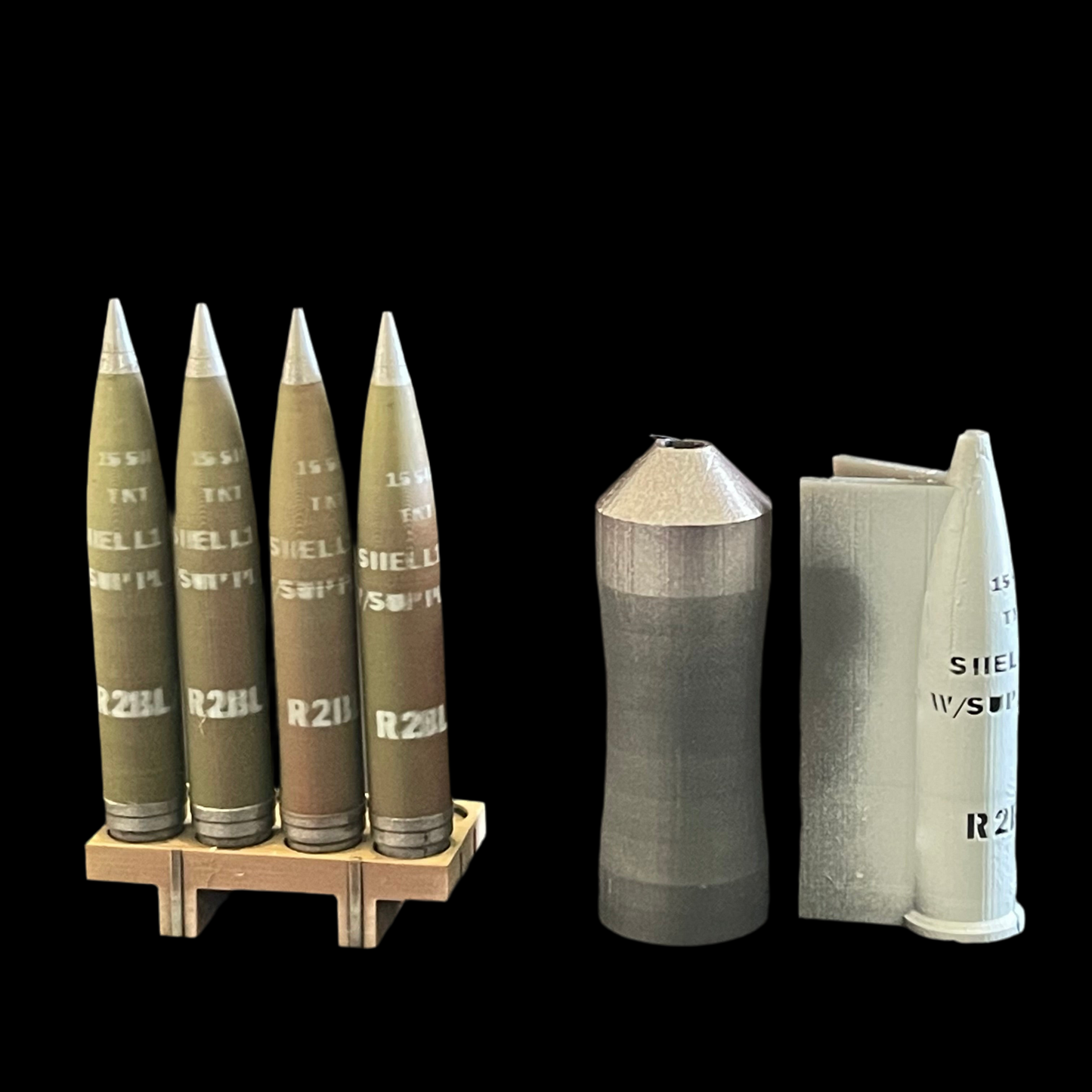 155mm Howitzer Round Kit - 1/35
