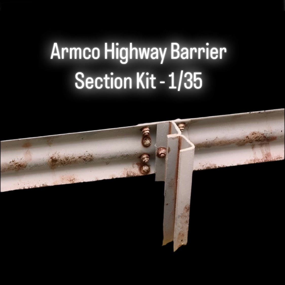 Armco Highway Barrier Section Kit - 1/35