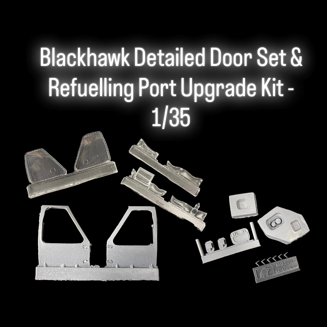 Blackhawk Detailed Door Set and Refuelling Port Upgrade Kit - 1/35 – Black  Ops Models