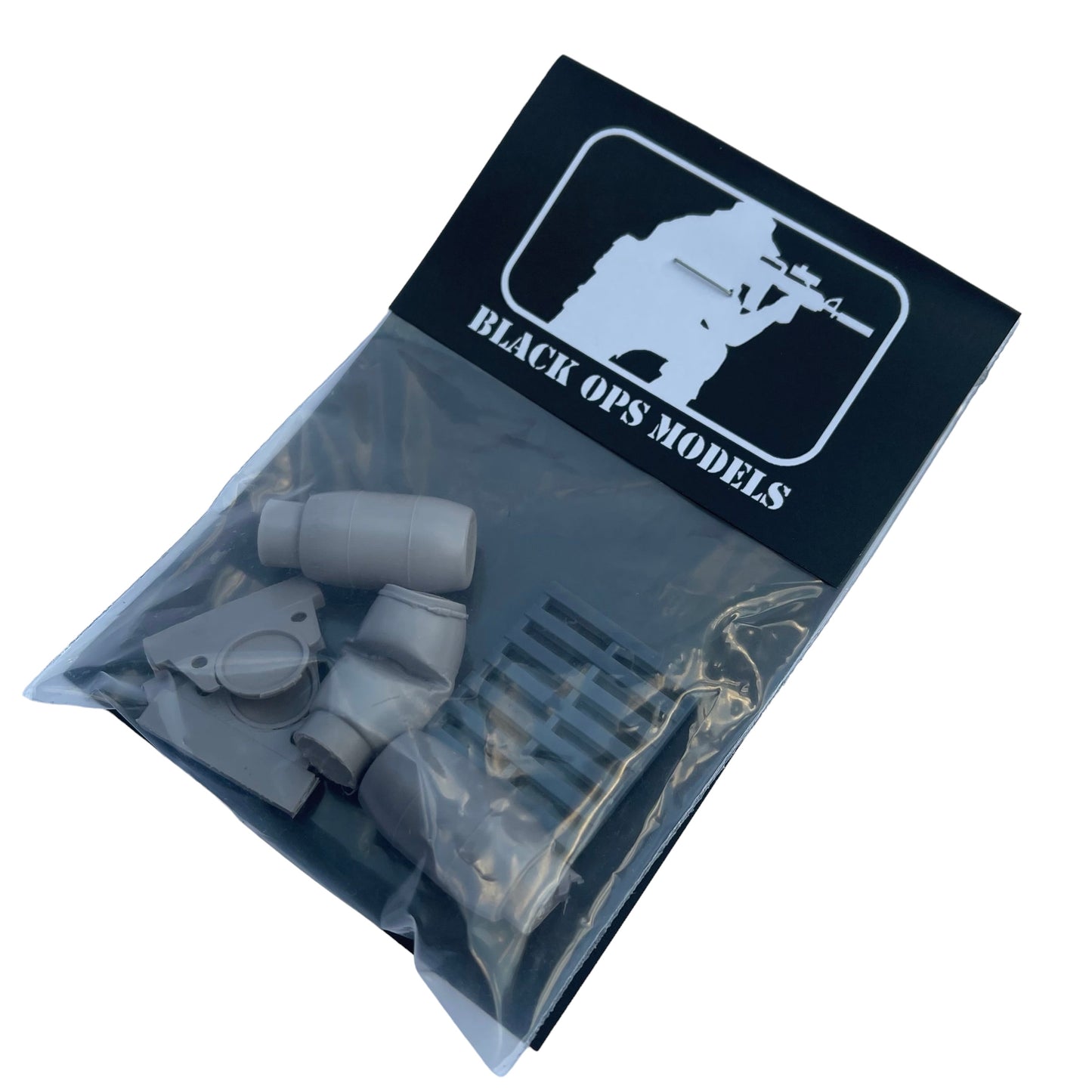 200L Modern Plastic Barrels and Pallet Kit - 1/35