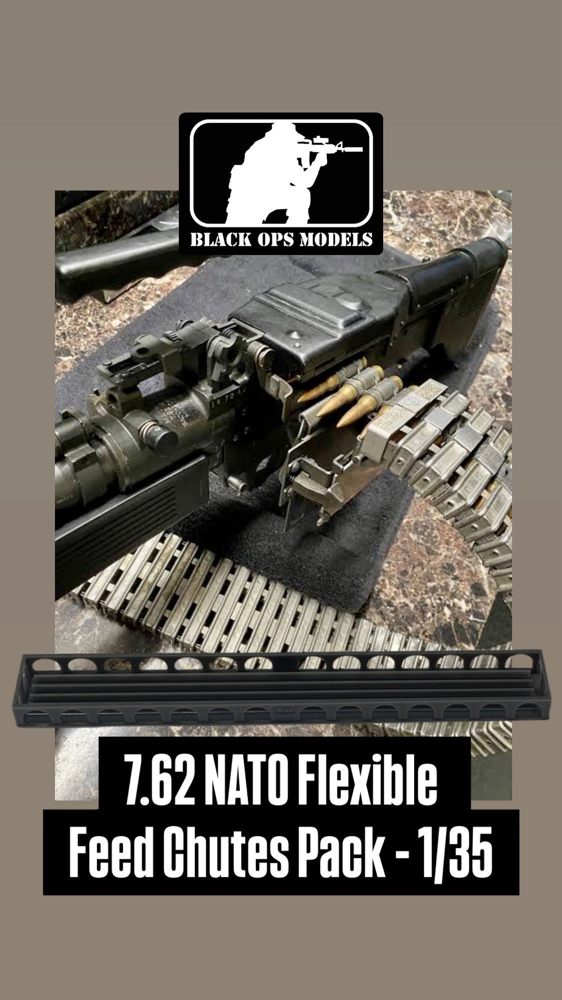 7.62 NATO Flexible Feed Chutes Pack - 1/35