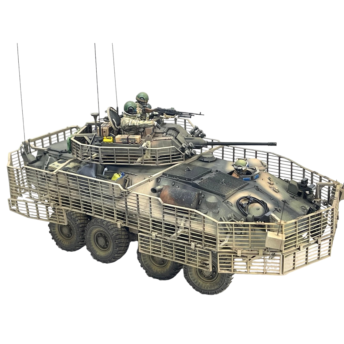 ASLAV 25 Full Bar Armour - Hull and Turret Conversion Kit