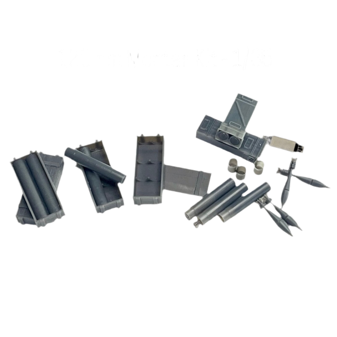 120mm Mortar Round Kit - 1/35
