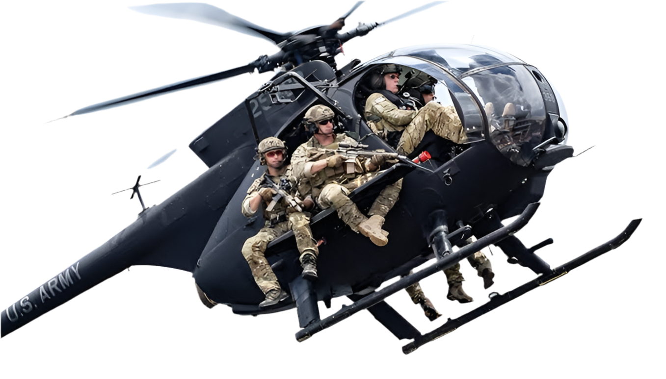 Little Bird MH-6M Conversion Kit for all Dragon Kits - 1/35