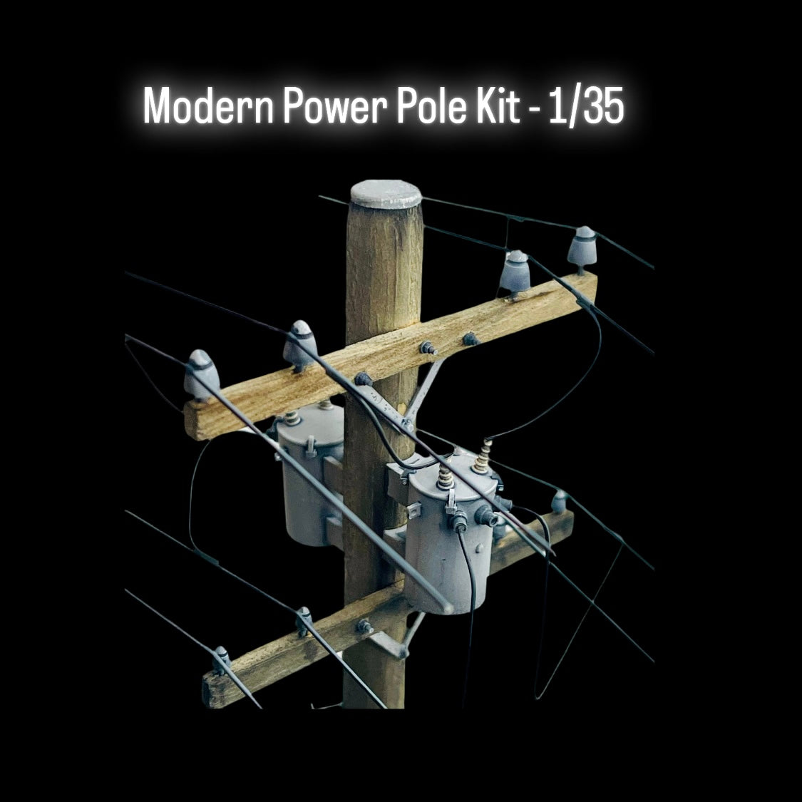 Modern Power Pole Kit - 1/35