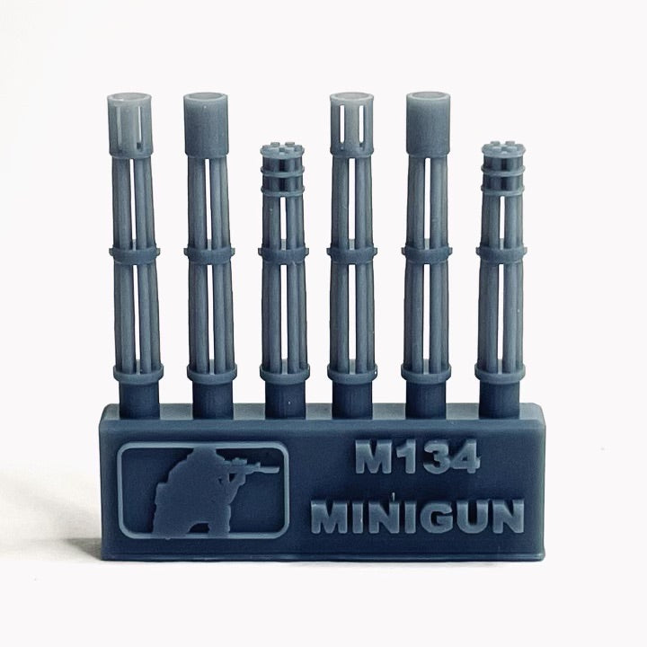 M134 Mini Gun Assorted Barrels - 1/35
