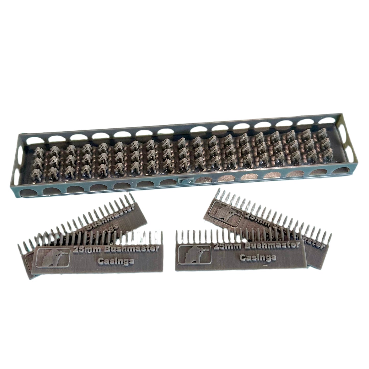 Spent 25mm Rounds & Links - 1/35