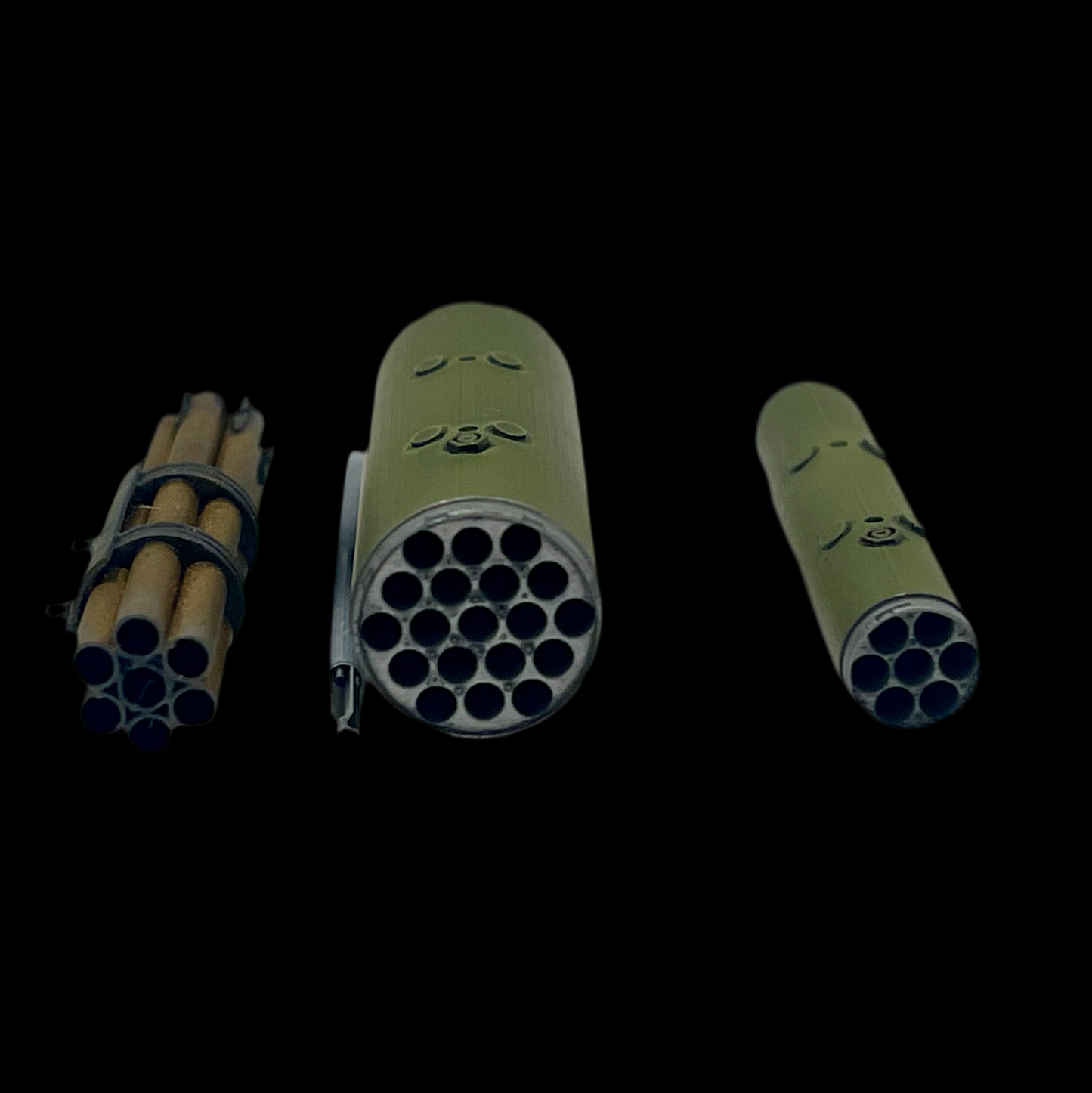 Vietnam Era Rocket Pods and Warheads Kit - 1/35