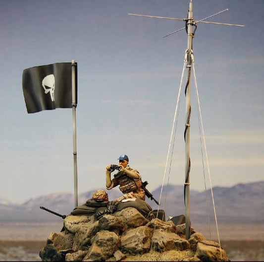 Afghanistan Hilltop Diorama Kit - 1/35
