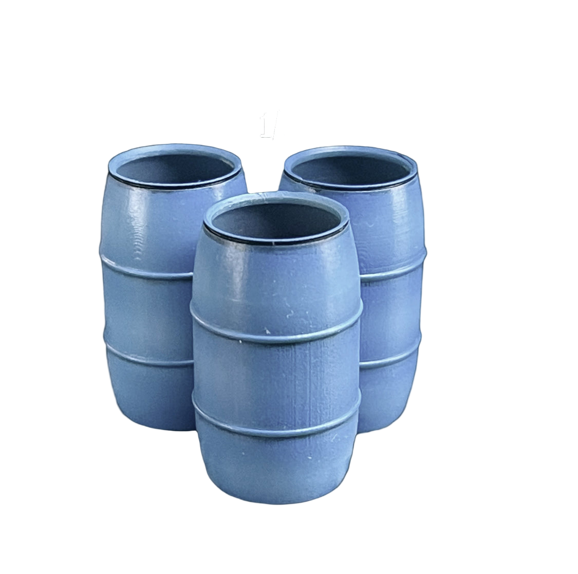 Plastic 200L Modern Barrels- 1/35