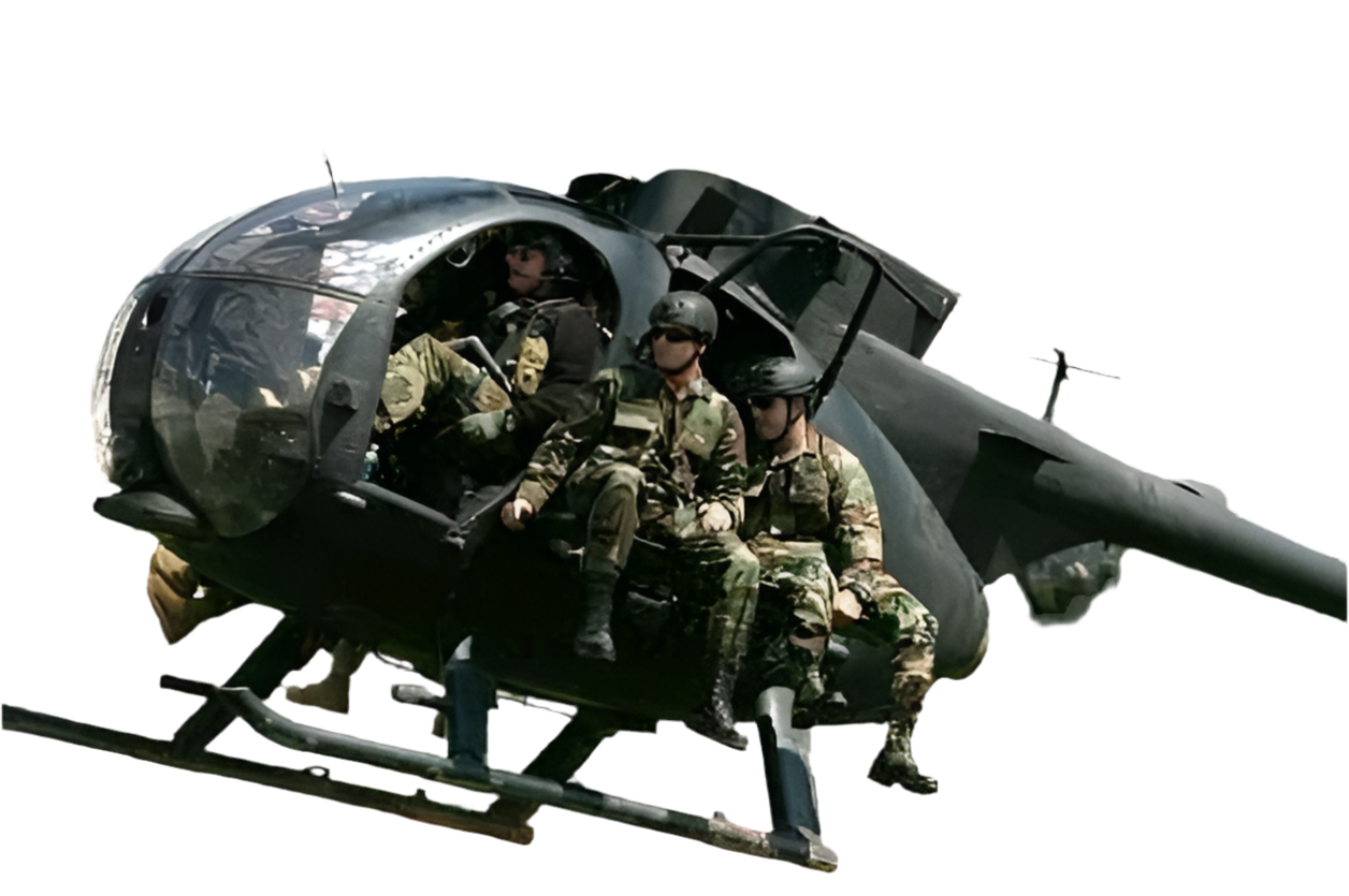 Little Bird MH-6M Conversion Kit for all Dragon Kits - 1/35