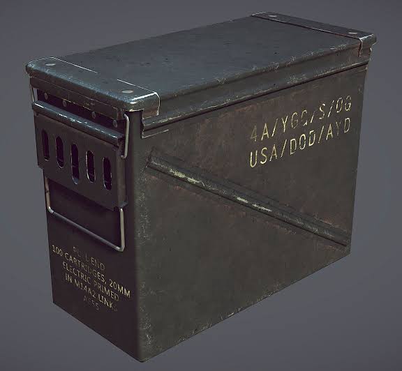 20mm Ammunition Boxes -1/35
