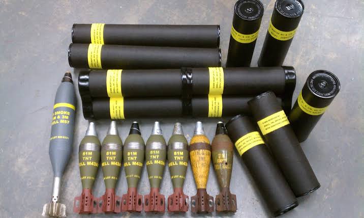 81mm Mortar Round Kit - 1/35