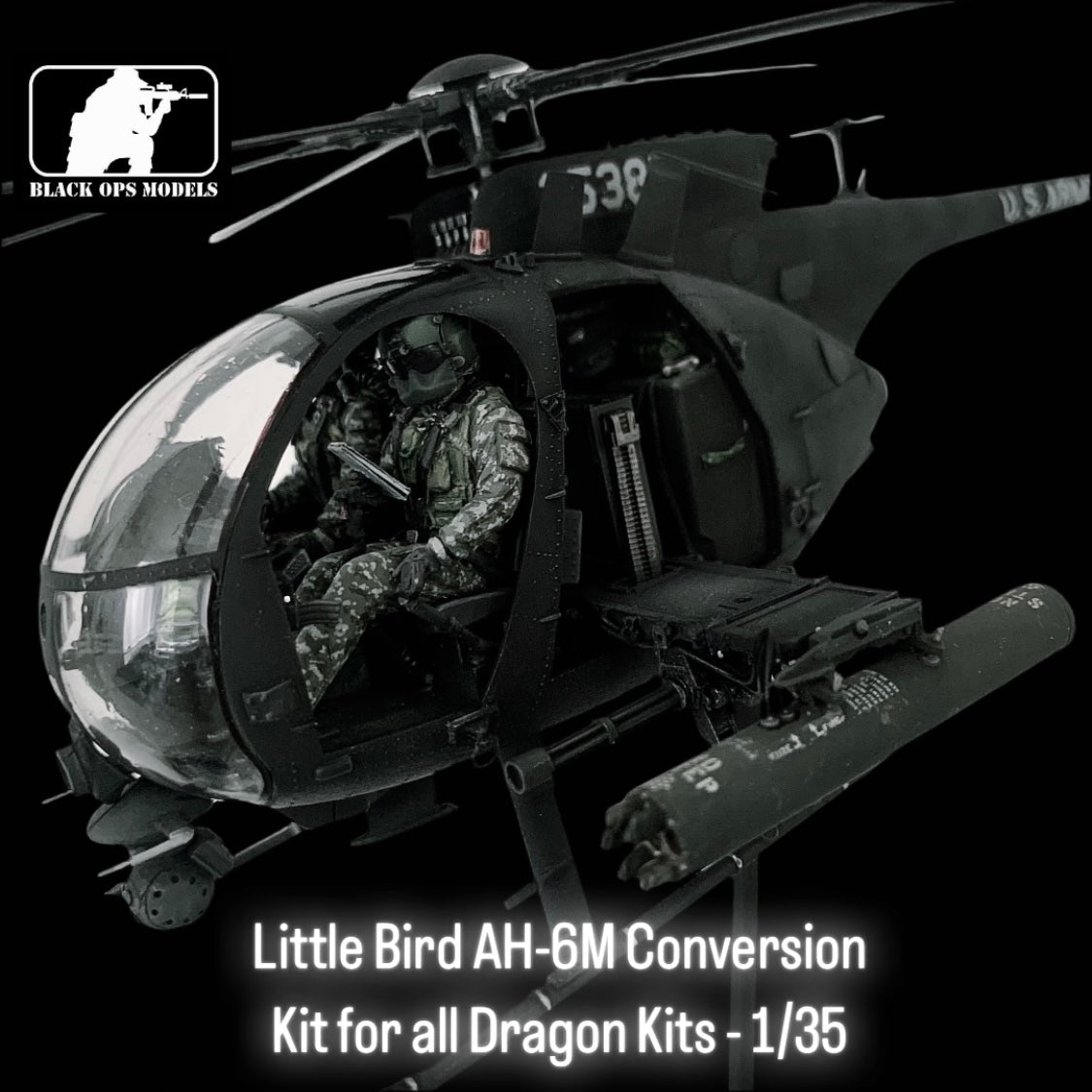 Little Bird AH-6M Conversion Kit for all Dragon Kits - 1/35