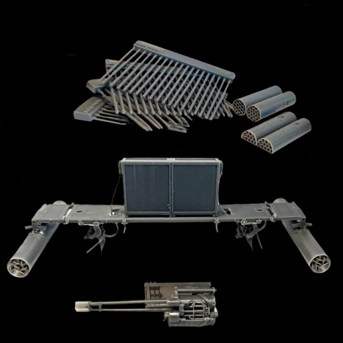 Little Bird Weapons Plank and Weapons Set - 1/35