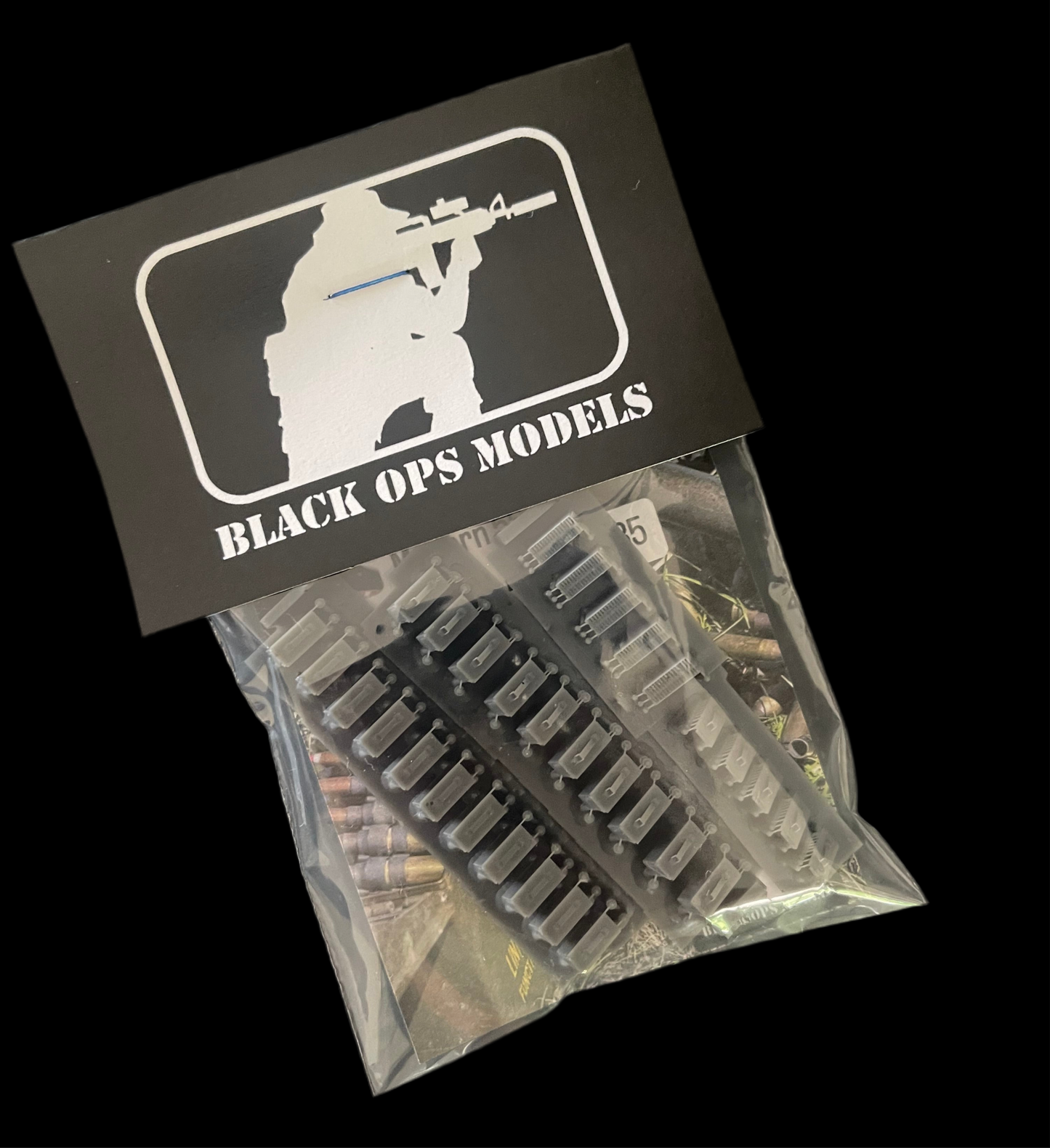 50 Cal Ammunition Boxes - 3 Designs -1/35