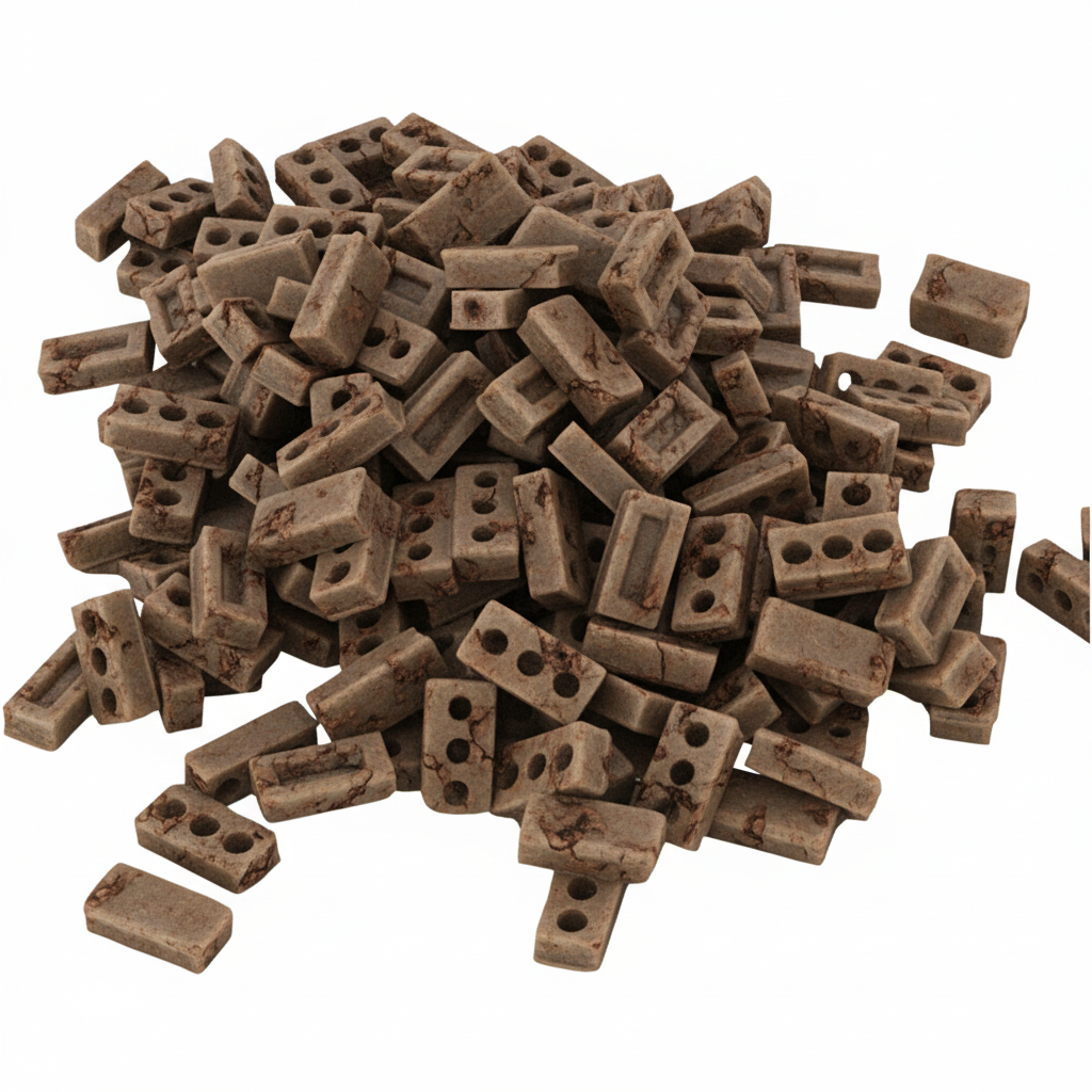 House Bricks - 2 Designs - 1/35