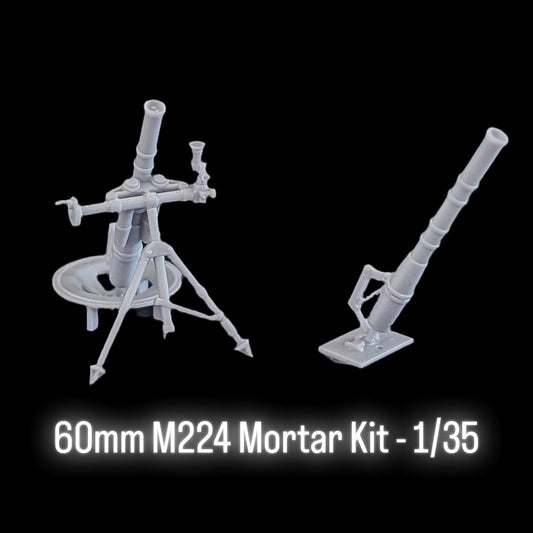 60mm M224 Mortar Kit - 1/35