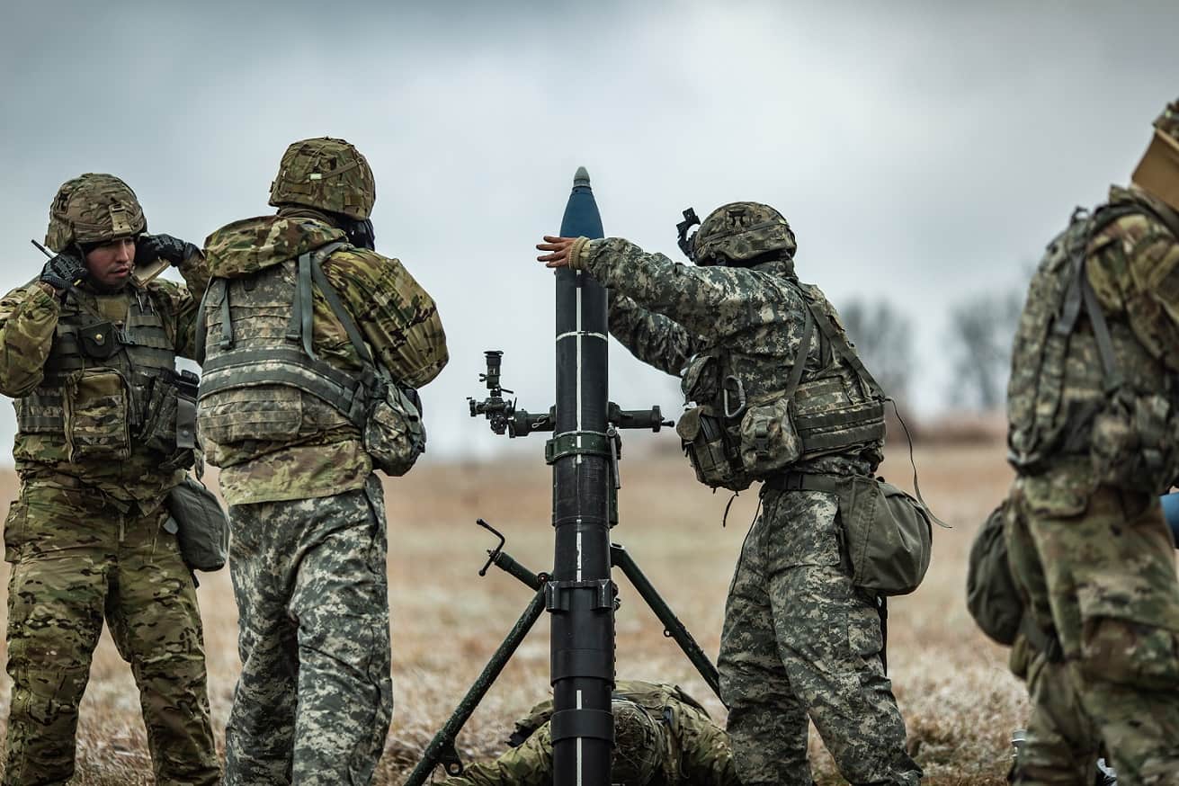 120mm Mortar – Soltam K6/M120 – 1/35