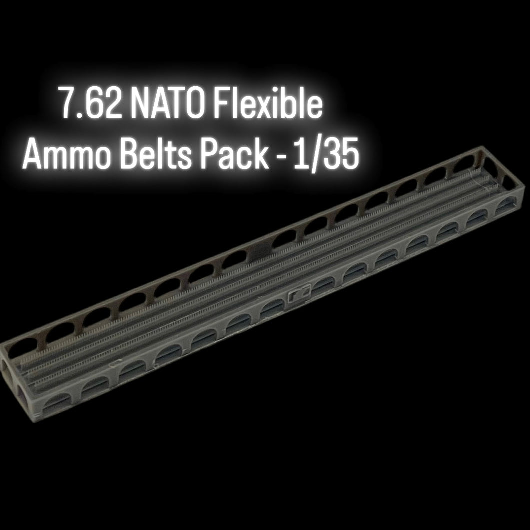 7.62 NATO Flexible Ammo Belts Pack - 1/35