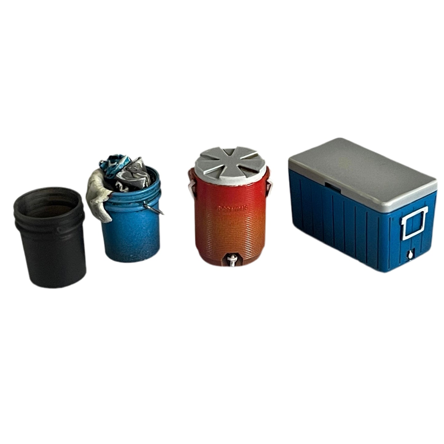 Coolers and Assorted Buckets Set - 1/35