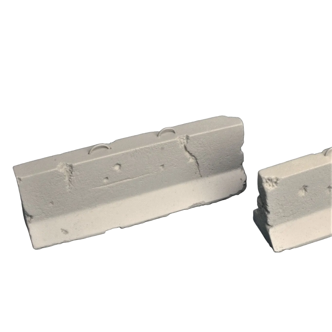 Jersey Barrier - Heavy and Light Damage Set - 1/35