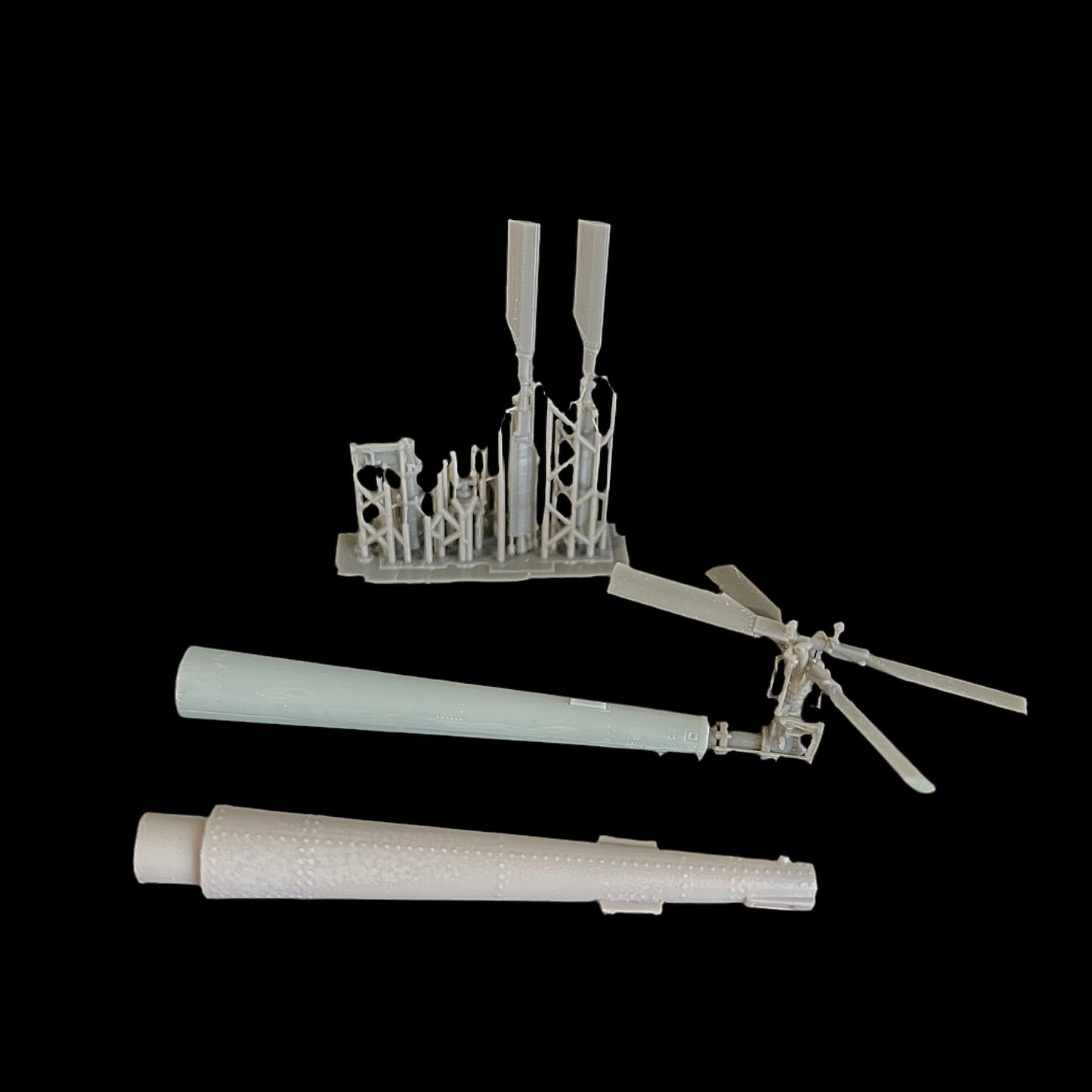 Little Bird Tail Rotor & Gearbox Set - 1/35