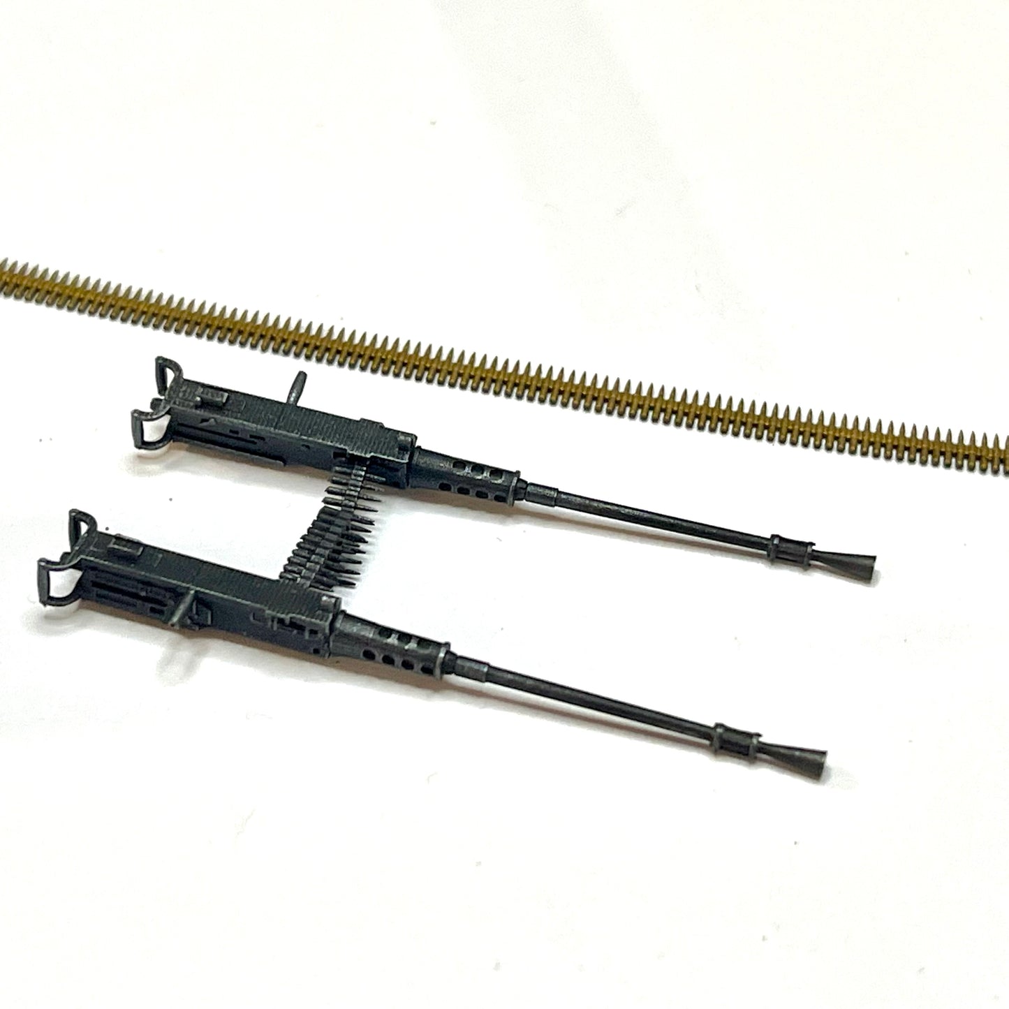 Twin .50 Cal Machine Gun Set Right & Left Feed- 1/35