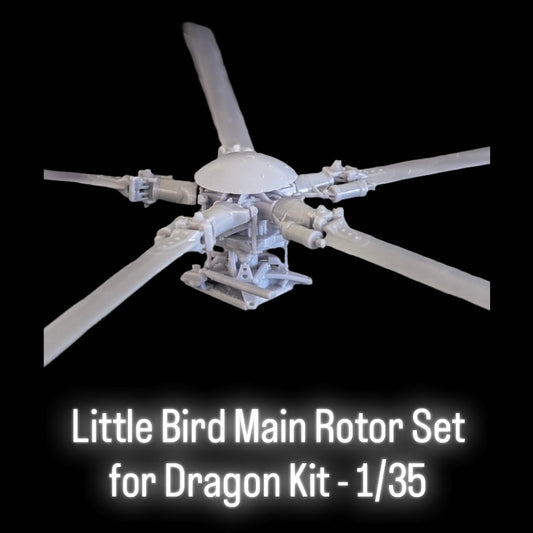Little Bird Main Rotor Upgrade Set for Dragon Kit - 1/35