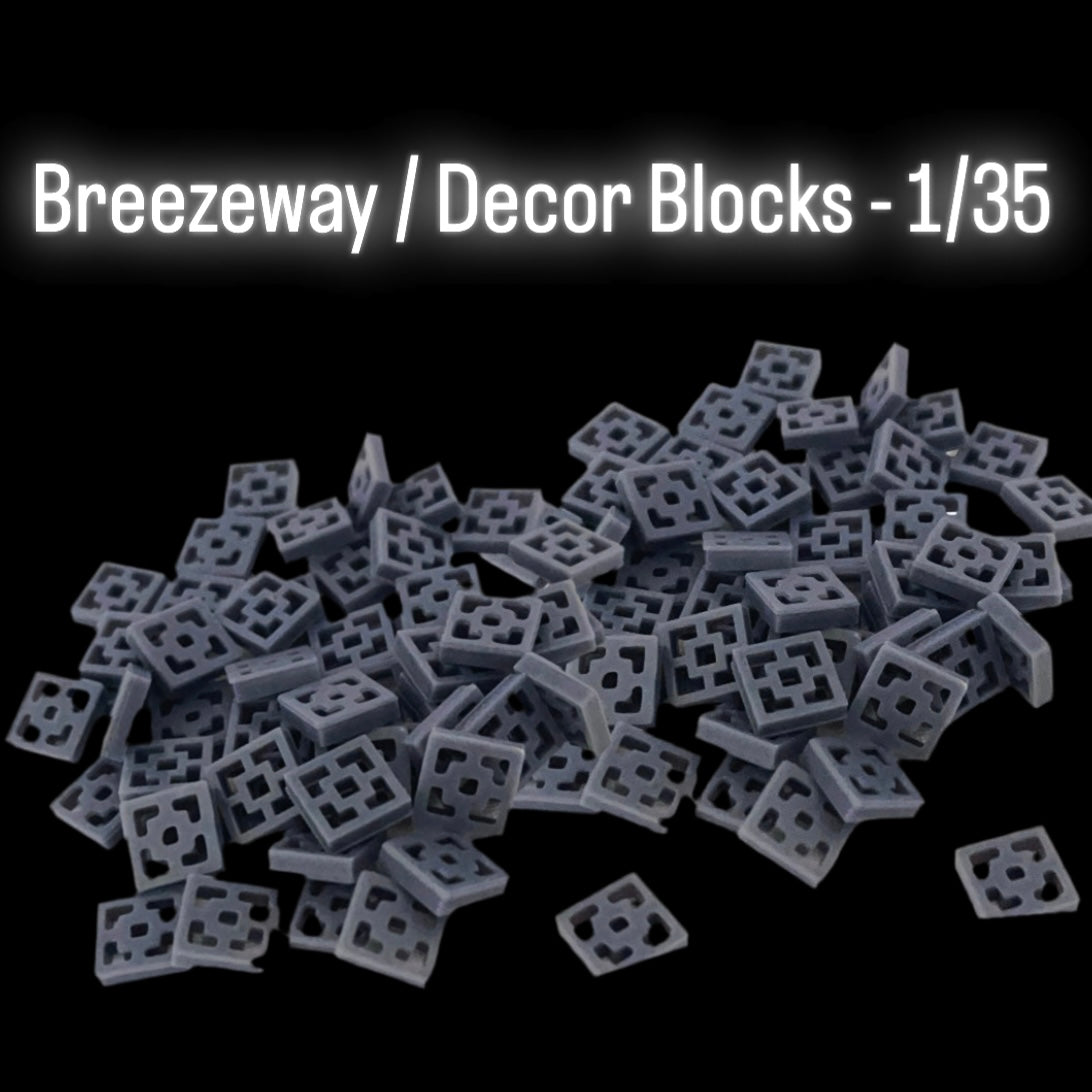 Breezeway / Decor Blocks - 1/35