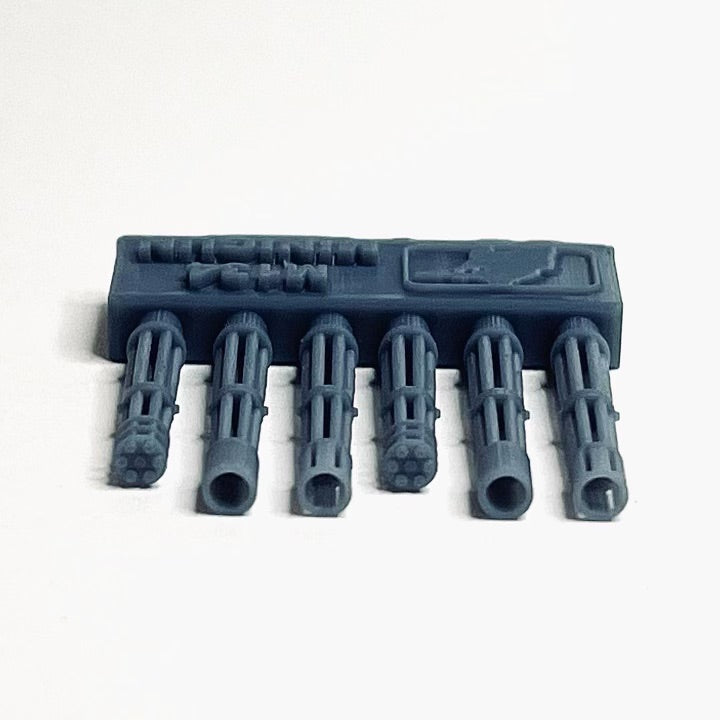 M134 Mini Gun Assorted Barrels - 1/35
